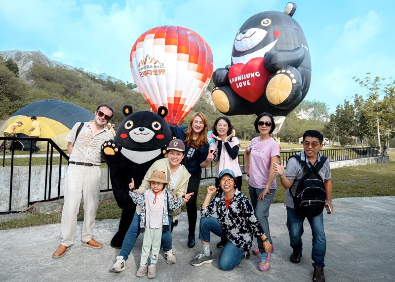 教師節連假三天共吸引超過四萬名遊客湧入。（高雄市觀光局提供）