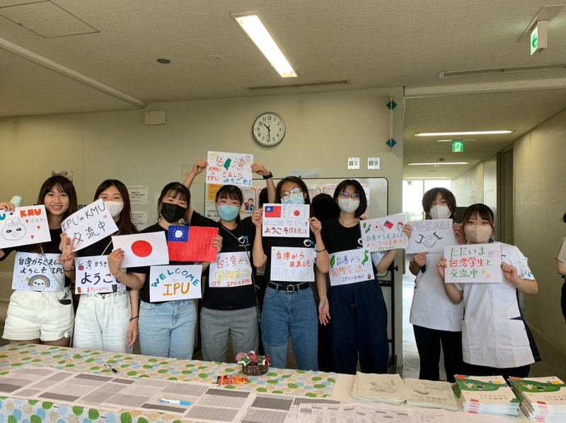 高醫大職能治療學系學生至日本茨城縣立醫療大學海外交流活動。(高醫大學提供) 高醫大職能治療學系學生至日本茨城縣立醫療大學海外交流活動。(高醫大學提供)