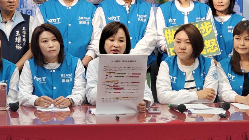 柯志恩要求廢棄物掩埋、違法土方處理，要提高法則，並納入刑罰。（漾新聞記者陳雯萍攝）