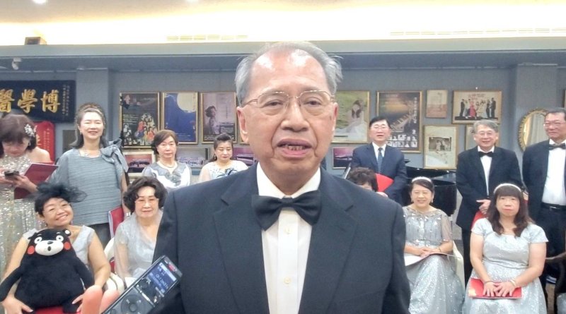 陳翼宗／高雄中學全球校友總會副理事長。（漾新聞記者陳雯萍攝）