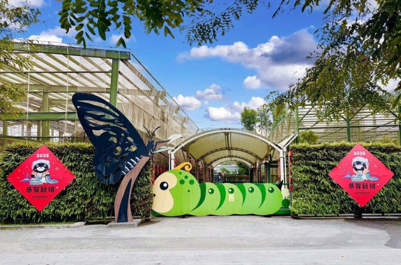 春節連假選高雄 景區升級亮點迎客潮。（高雄市觀光局提供）