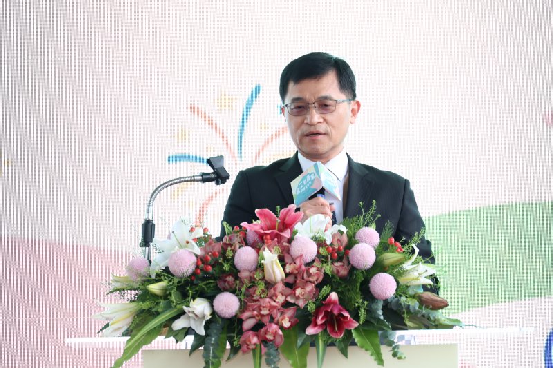 經濟部何晉滄政務次長於開幕典禮致詞，肯定金屬中心整合法人研發量能，協助產業升級轉型。