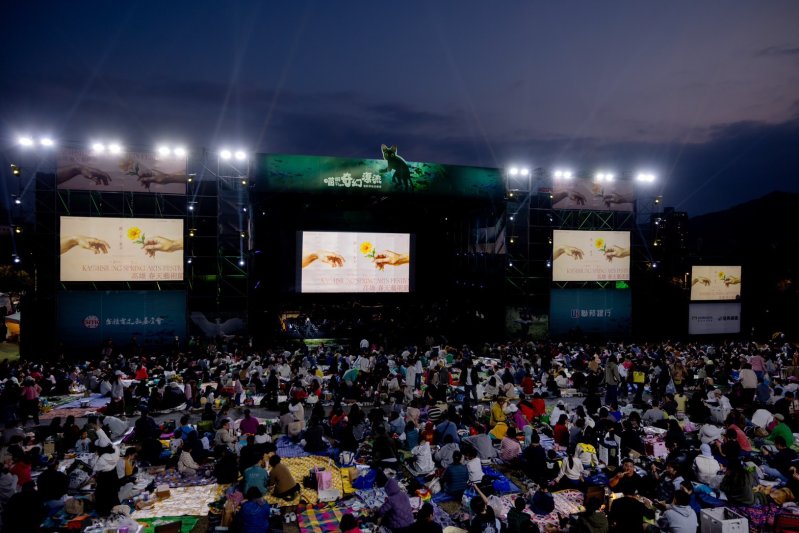 奧斯卡動畫《喵的奇幻漂流》草地音樂會亞洲首演高雄登場。(高雄春天藝術節、財團法人高雄市愛樂文化藝術基金會)提供。 奧斯卡動畫《喵的奇幻漂流》草地音樂會亞洲首演高雄登場。(高雄春天藝術節、財團法人高雄市愛樂文化藝術基金會)提供。