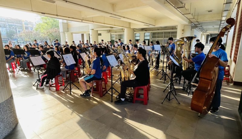 楠梓國中管樂三連霸　青春奏響全國特優榮耀。