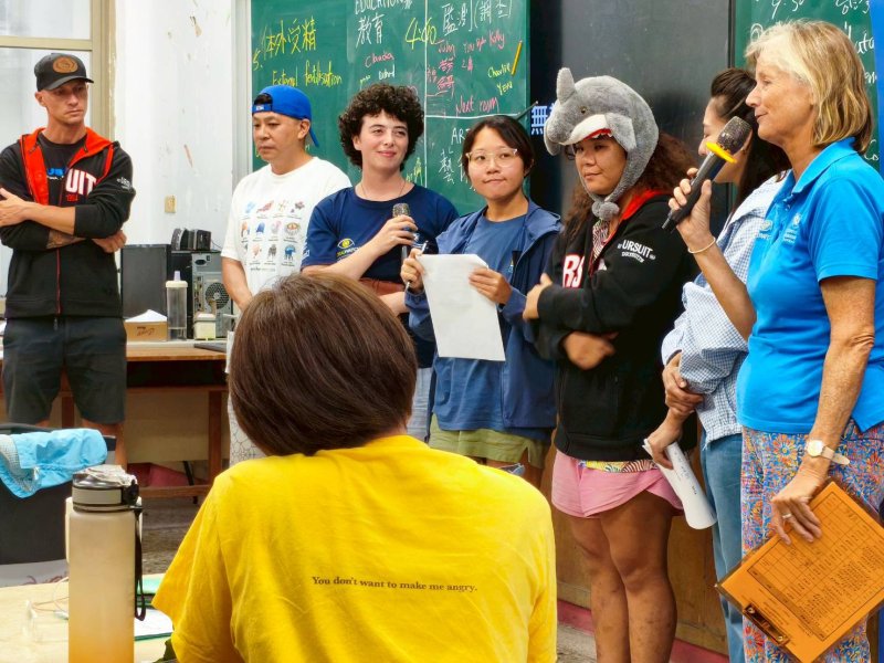 高科大辦國際珊瑚培訓 多國齊聚恆春推公民科學。 高科大辦國際珊瑚培訓 多國齊聚恆春推公民科學。