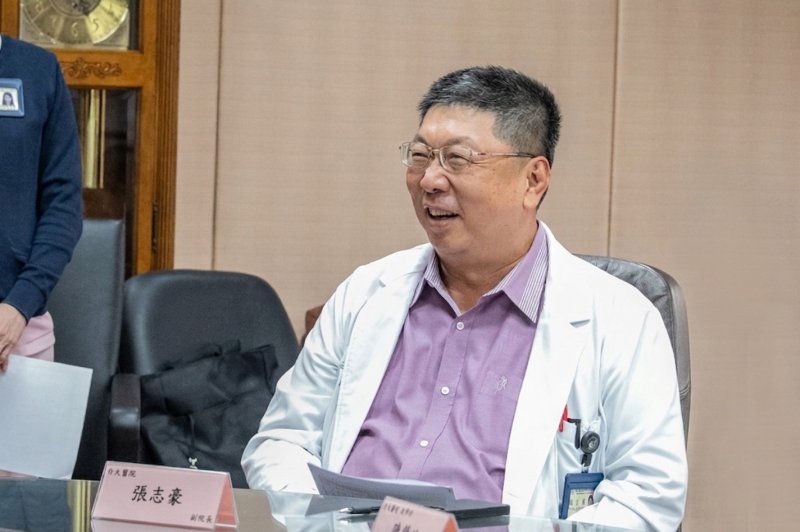 臺大醫院與樹人醫專簽署策略聯盟合作備忘錄 攜手培育醫事人才 共創產學合作新典範-張志豪副院長。 臺大醫院與樹人醫專簽署策略聯盟合作備忘錄 攜手培育醫事人才 共創產學合作新典範-張志豪副院長。