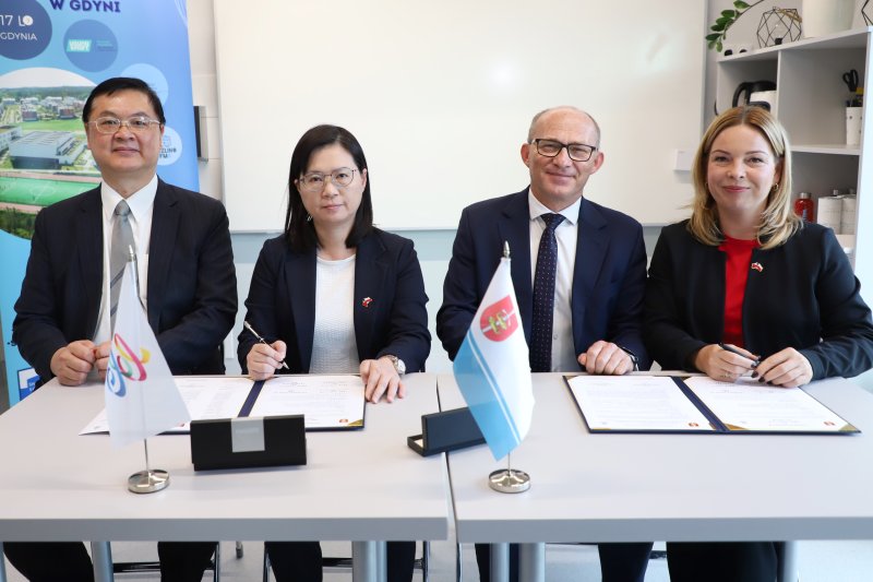 漾新聞|高市締盟波蘭格丁尼亞 攜手開啟跨國教育交流