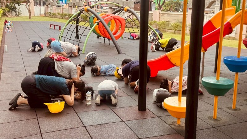 漾新聞|裕誠幼兒園921防災演練 幼兒臨場學應變