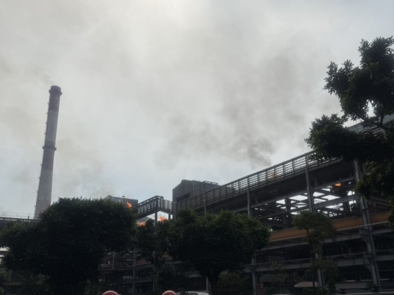 漾新聞|中鋼煉焦工廠排氣異常排燒　廠內消防緊急控制