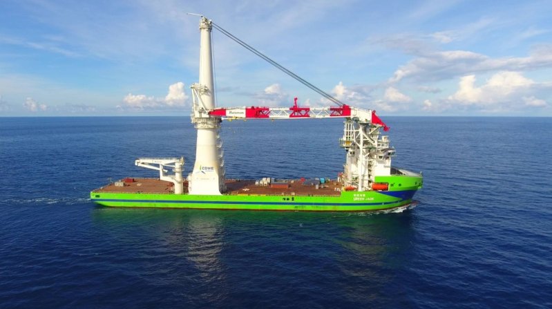 漾新聞|台船環海再奪海盛風場大單 35基礎明年動工