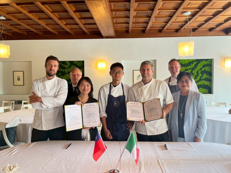 漾新聞|高餐大攜手義大利ICIF　學生直通米其林星級餐廳實習