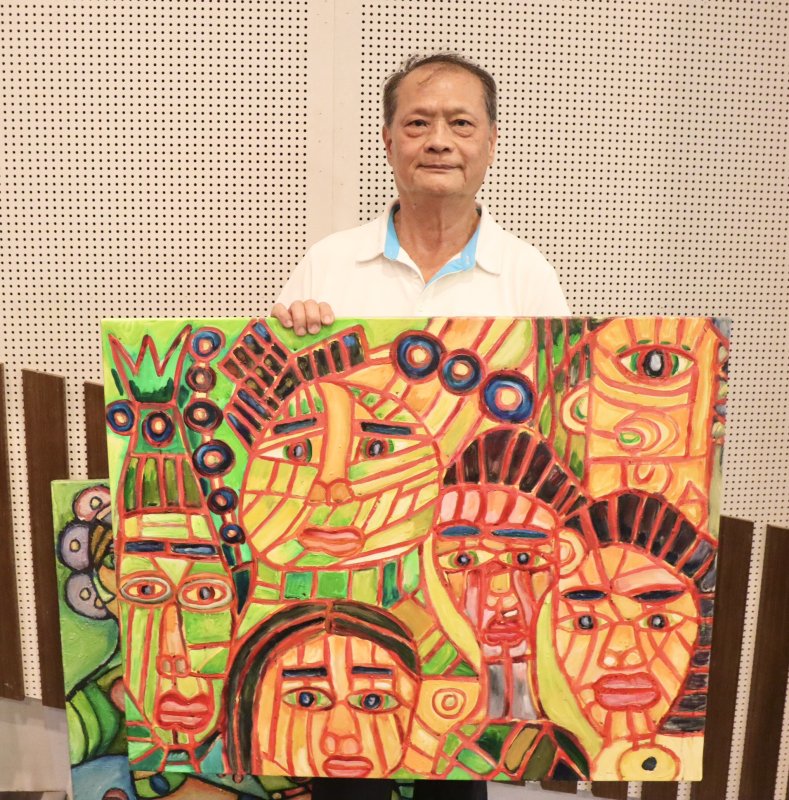 漾新聞｜用畫筆為特教生點亮希望　葉世原榮獲「藝術教育貢獻獎」