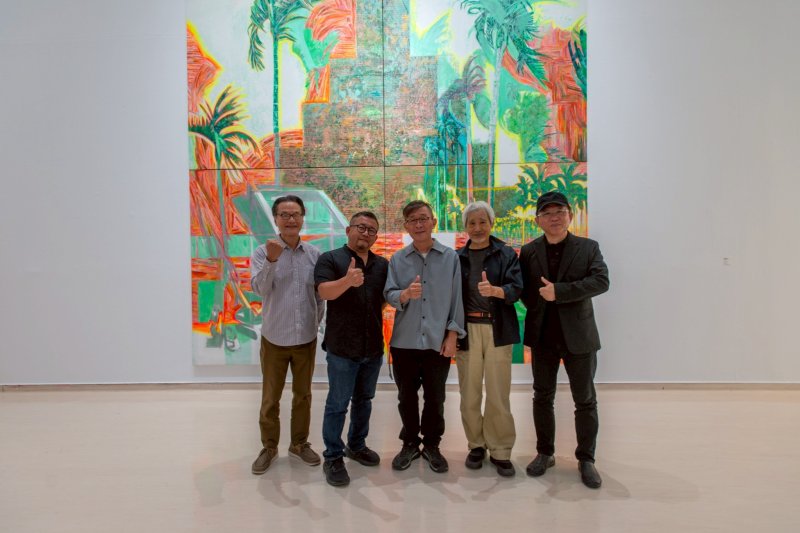 漾新聞| 高美館新展《園區──2025張新丕個展》　感知南方熱帶的色彩呼吸