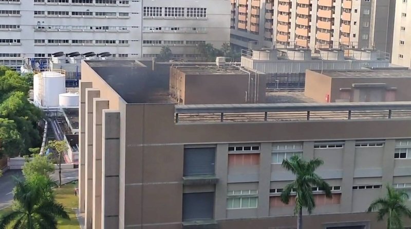 漾新聞|高雄長庚午後突「大跳電」！原來是吊車誤觸高壓線　自來水廠、焚化爐同步受害