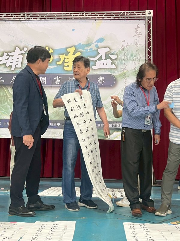 漾新聞|全國高手雲集！中埔啟承盃書法賽決戰　雙胞胎奪獎掀話題
