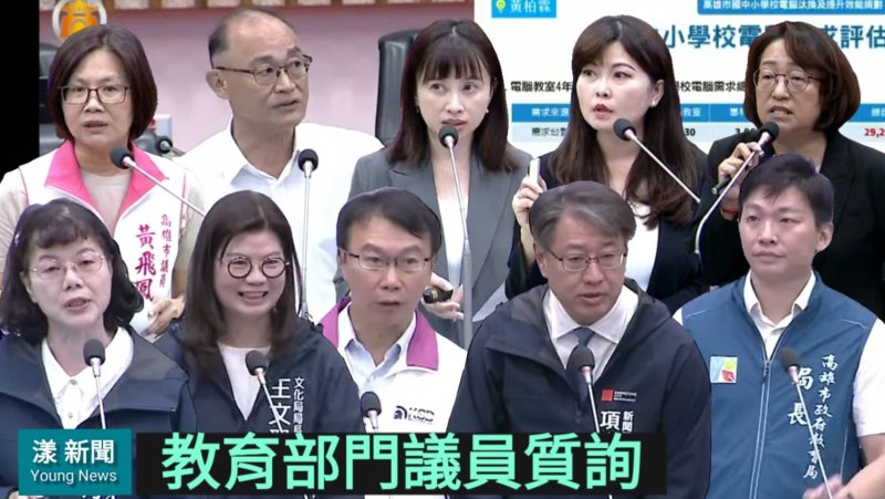 漾新聞|教育質詢聚焦兒虐、賤租球場 、幼教勞權與數位設備同步檢視