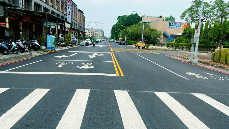 漾新聞｜藍田路全面翻新亮相　高大特區路網升級更順暢