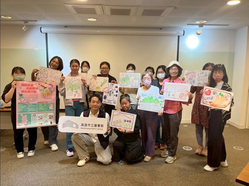 漾新聞｜高市圖變身長輩城市客廳　樂齡×樂智打造高齡友善新樣貌