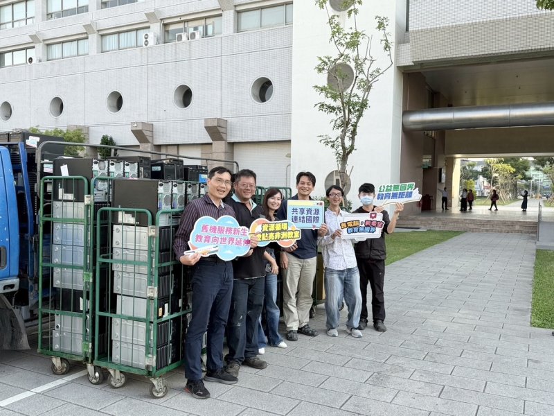 漾新聞｜122台再生電腦啟航非洲　高市教育局跨國助學展現數位平權力量
