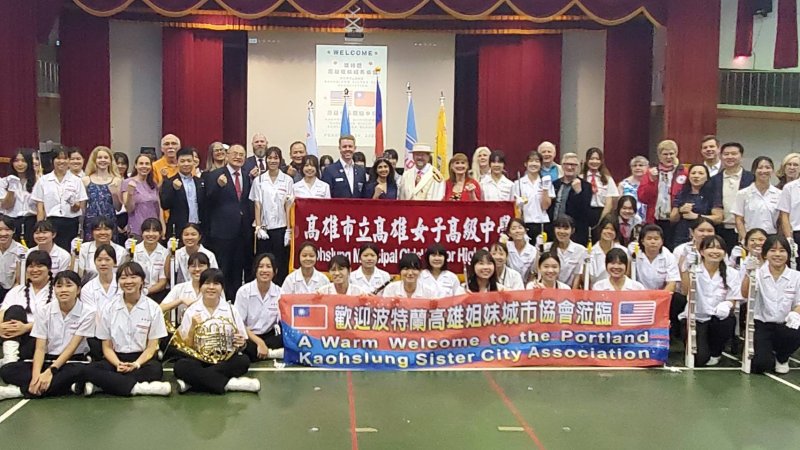 漾新聞｜雄女接棒玫瑰花節大遊行 美國波特蘭訪問團正式遞出邀請函 開啟高雄城市外交新篇章