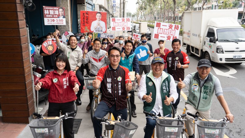 漾新聞｜TeamKaohsiung騎聚鳳山相挺林智鴻　老幹新枝壓軸衝刺