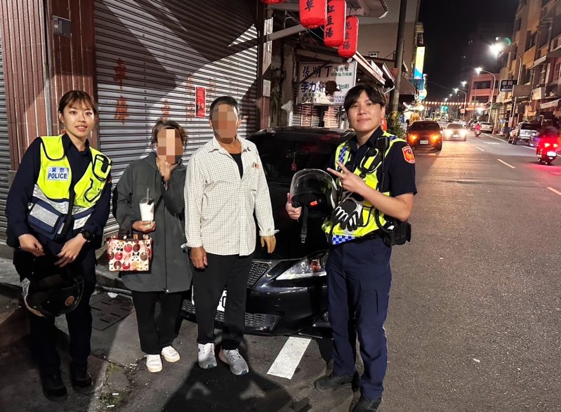 警幫找回逛旗山老街忘了車位的車