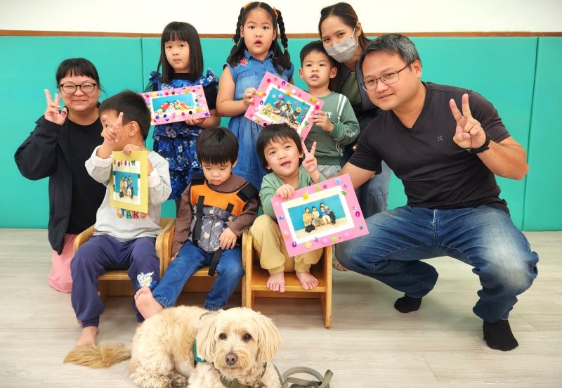 漾新聞|毛老師狗狗進入早療中心找回笑容