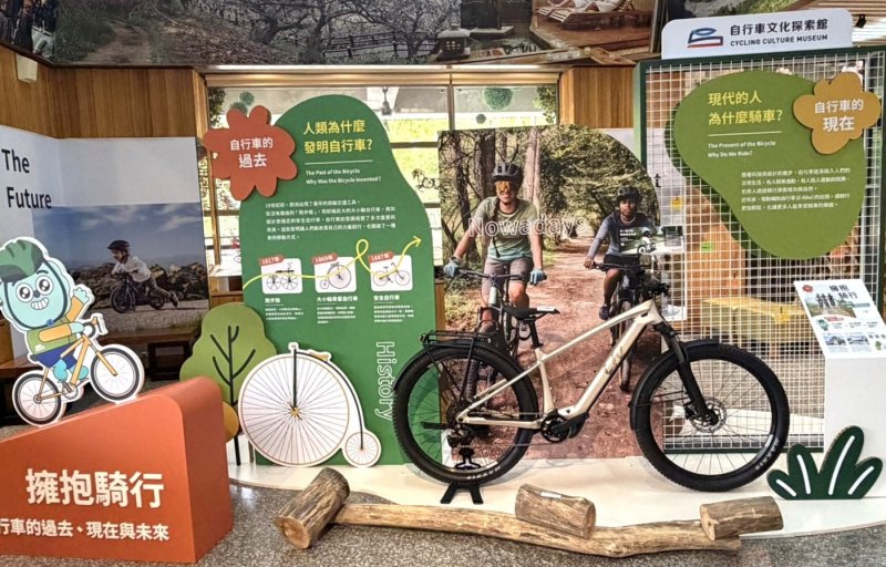 漾新聞|茂管處新威遊客中心自行車主題展