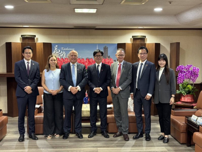 漾新聞|林智鴻牽線澳洲塔州訪高雄 民主科技合作升溫