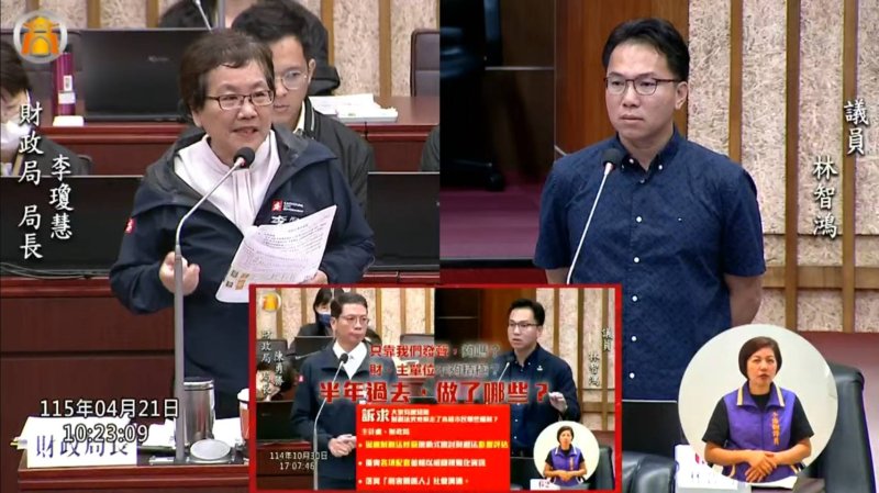 漾新聞｜財劃法掀南北失衡 林智鴻轟肥台北瘦高雄 再度點名柯志恩