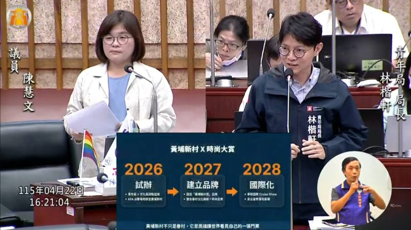 漾新聞｜黃埔新村變伸展台？陳慧文促KFA進駐鳳山打造設計週