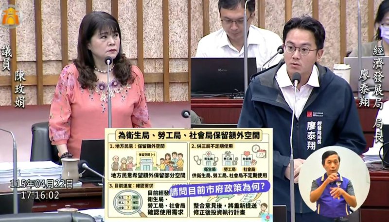 漾新聞｜左營兩大精華地久拖未決　陳玫娟追進度再批住宅區餐酒館擾民