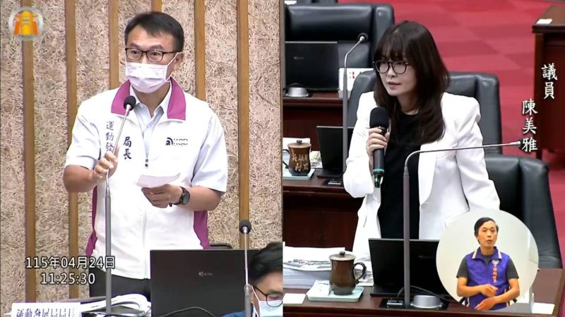 漾新聞| 舊中山國小運動中心5月試營運　陳美雅爭取鼓山再添運動亮點