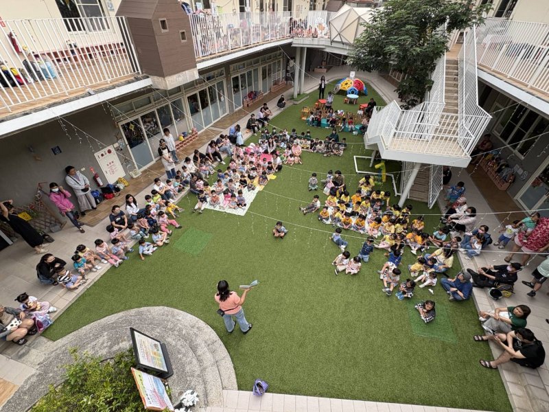 漾新聞|草衙圖書館草地閱讀派對 讓孩子在故事中學會保護自己