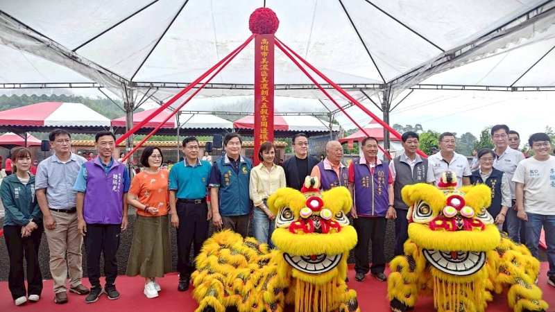 漾新聞|美濃朝天五穀宮環境營造工程動土