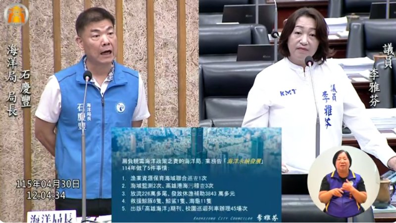 漾新聞|只靠台積電不夠 李雅芬籲高雄重拾海洋首都核心價值