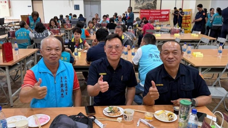 漾新聞｜鳳山警邀里長面對面交流　交通治安數據改善受矚目