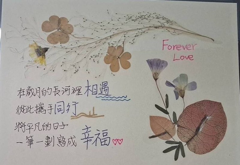 漾新聞｜黃麗玲押花創作展登場　六龜圖書館流動母愛與土地情感