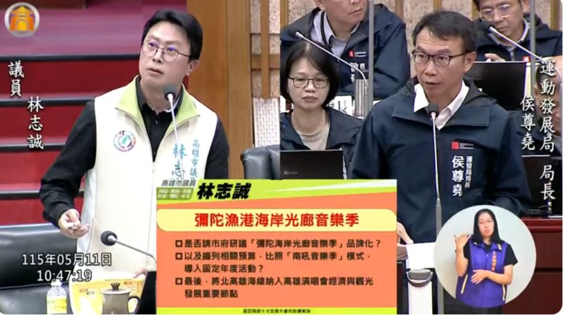 漾新聞｜橋頭運動中心與行政升級　林志誠爭取北高雄生活建設加速