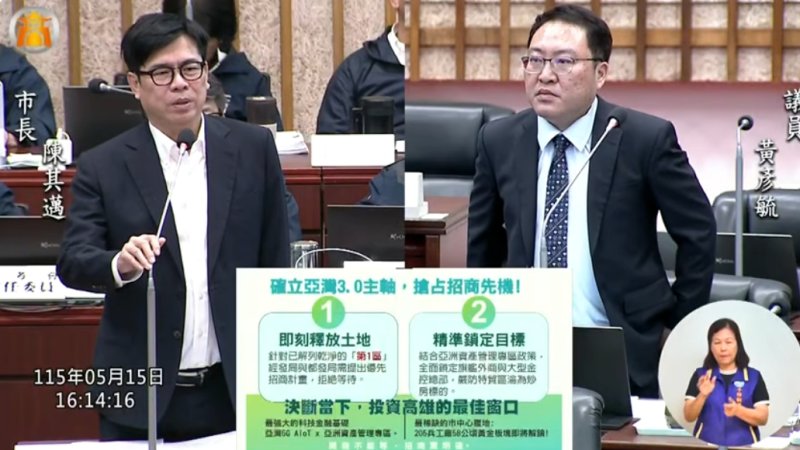 漾新聞｜黃彥毓關切亞灣之心轉型 籲參選人為高雄發展著想