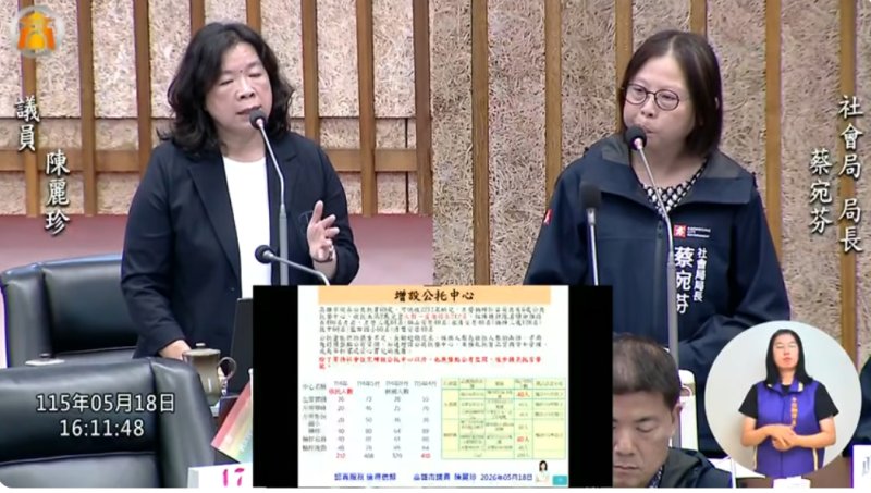漾新聞｜左楠公托需求迫切 陳麗珍促加速盤點空間