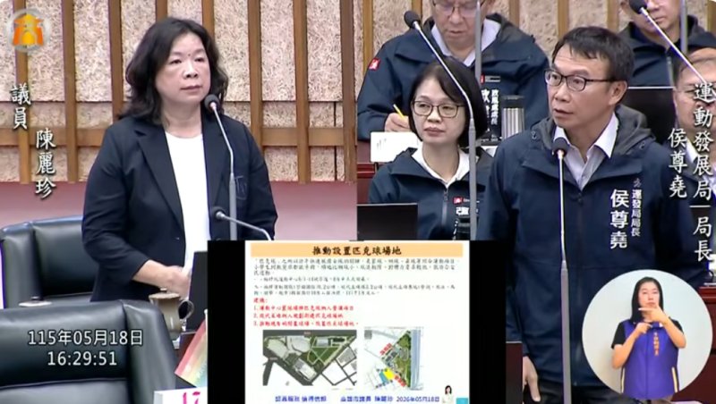 漾新聞｜匹克球熱潮席捲高雄 陳麗珍促加速場地布局完善運動版圖
