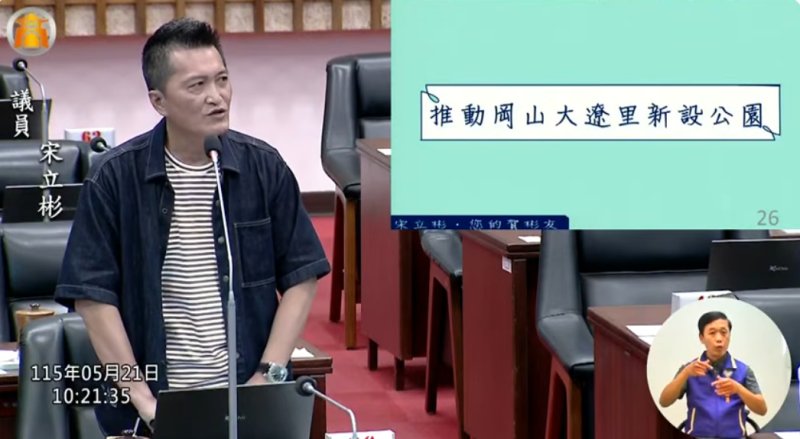 漾新聞｜宋立彬爭岡山大寮里新公園 林欽榮允先整地回應地方
