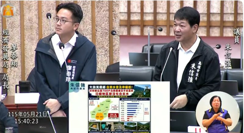 漾新聞｜朱信強揭偏鄉700戶無自來水 批友善城市不該有差別待遇