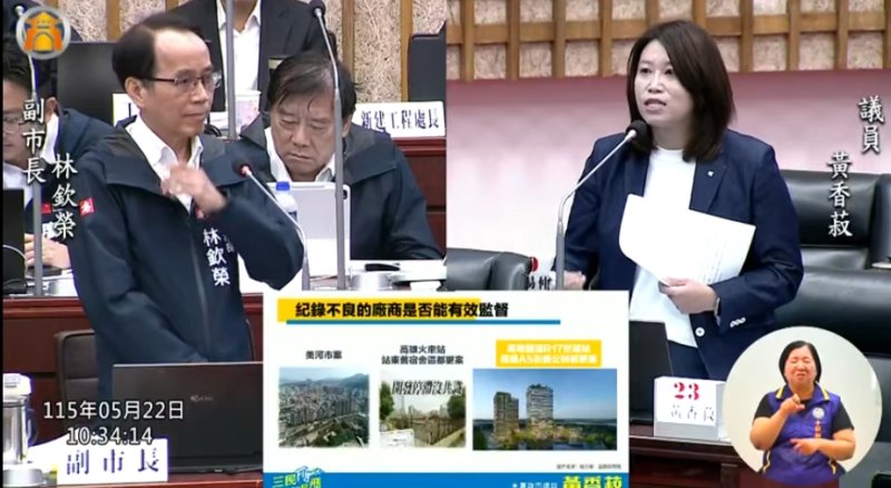 漾新聞｜紀錄不良廠商能否把關 黃香菽追問聯開最優投資人監督