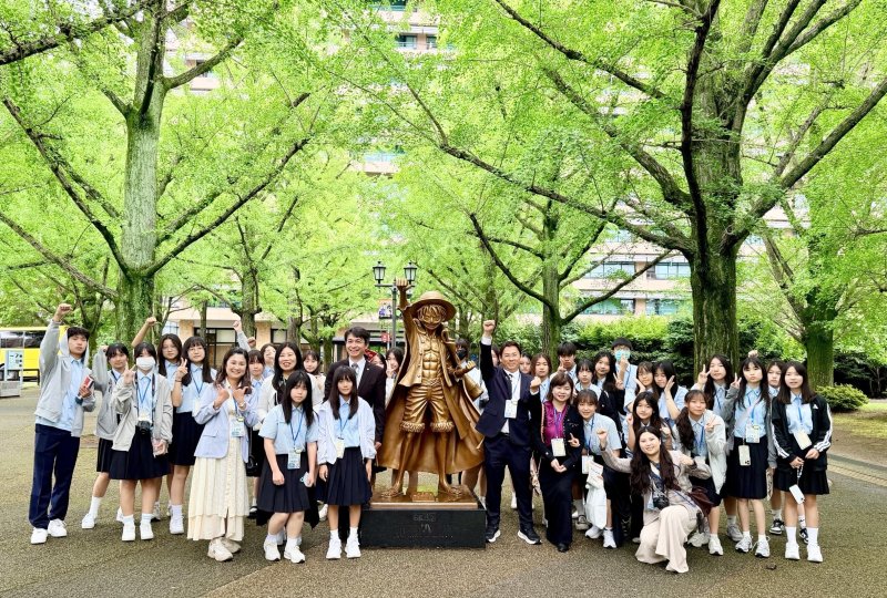 漾新聞｜左營高中赴熊本姊妹校交流　樂舞連結高雄台日情誼