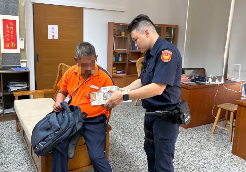 漾新聞|美濃警助外出求職身體不適男返家