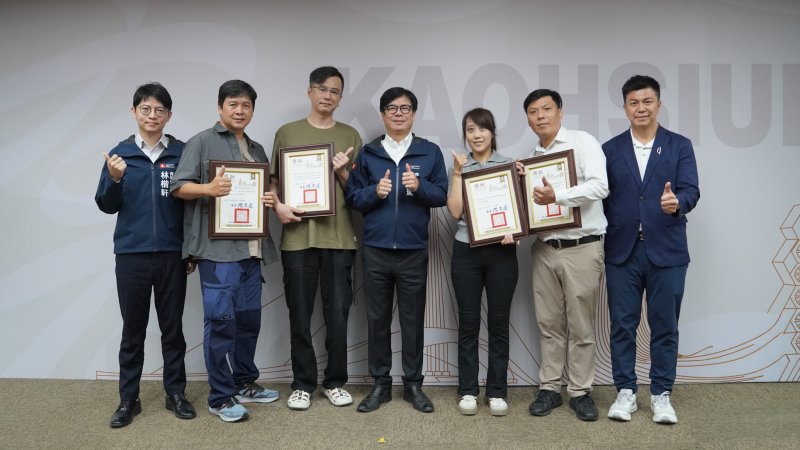 漾新聞｜高雄模型職人勇闖歐洲奪10獎　陳其邁表揚「台灣之光」
