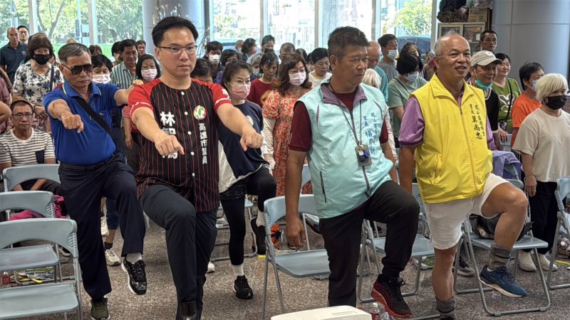 漾新聞｜林智鴻前進新五甲防詐健體　助長輩守財兼好命