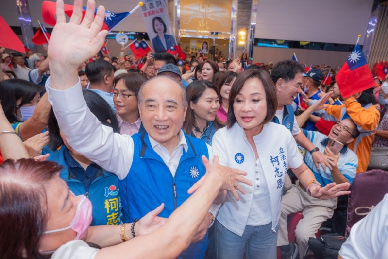 漾新聞｜柯志恩鳳山後援會擠爆　王金平讚當選前兆